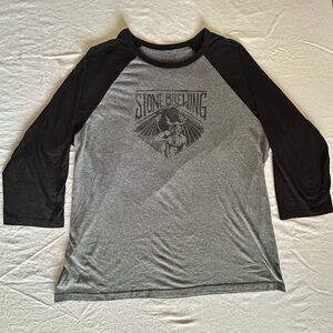 Stone Brewing Graphic Raglan Tee
